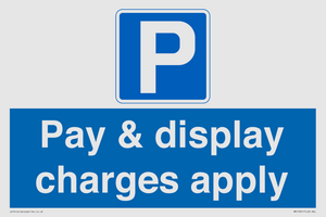 Pay & display charges apply